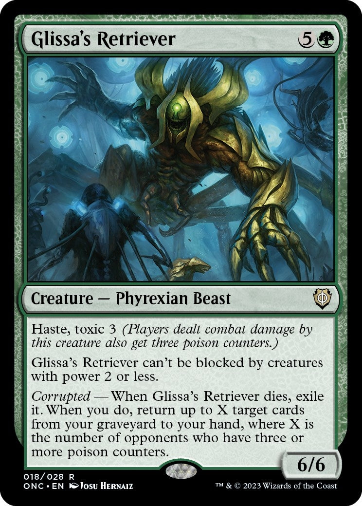Glissa's Retriever (18) (Commander: Phyrexia: All Will Be One)