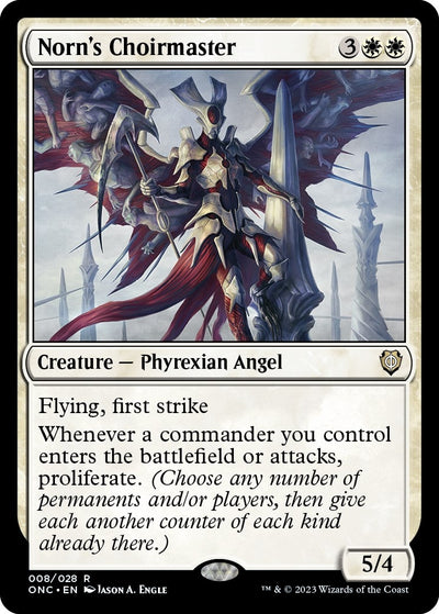 Norn's Choirmaster (8) (Commander: Phyrexia: All Will Be One)