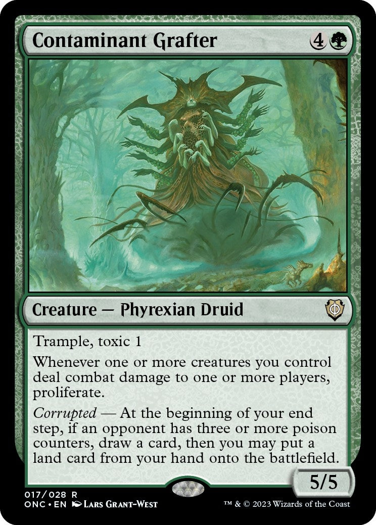 Contaminant Grafter (17) (Commander: Phyrexia: All Will Be One)
