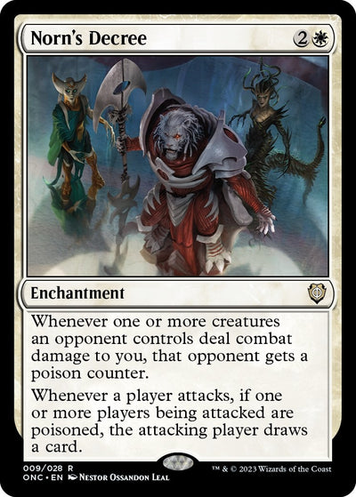 Norn's Decree (9) (Commander: Phyrexia: All Will Be One)