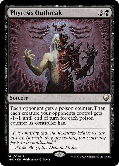 Phyresis Outbreak (12) (Commander: Phyrexia: All Will Be One)