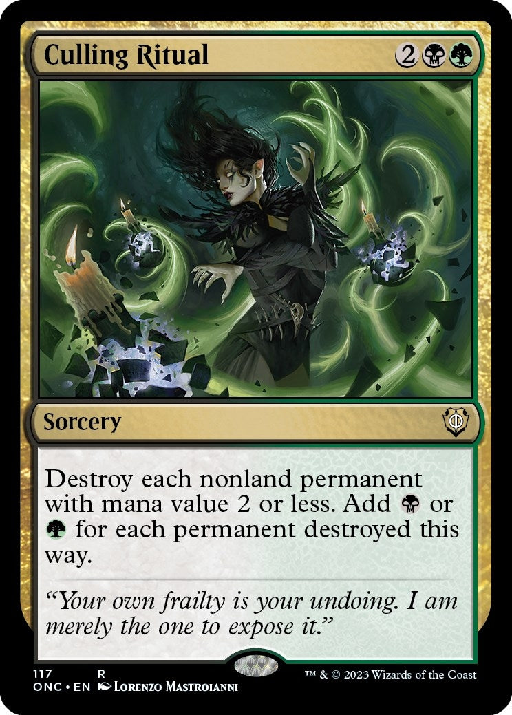 Culling Ritual (117) (Commander: Phyrexia: All Will Be One)
