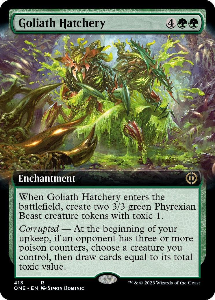 Goliath Hatchery (Extended Art) (413) (Phyrexia: All Will Be One)