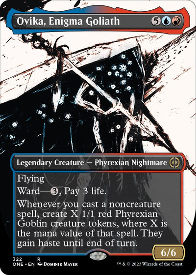 Ovika, Enigma Goliath (Showcase) (322) (Phyrexia: All Will Be One)