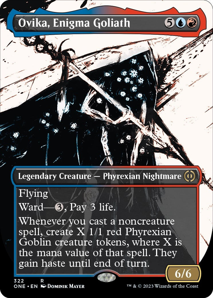 Ovika, Enigma Goliath (Showcase) (322) (Phyrexia: All Will Be One)