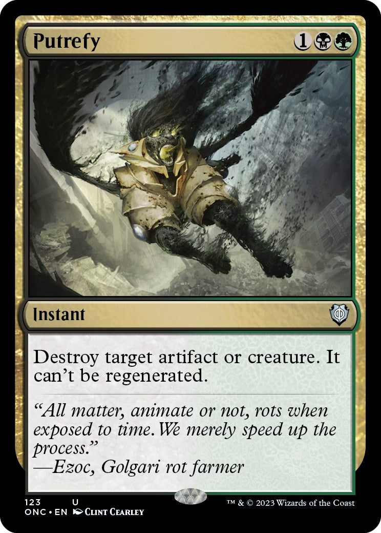 Putrefy (123) (Commander: Phyrexia: All Will Be One)