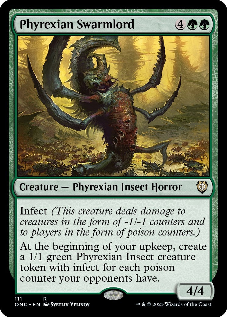 Phyrexian Swarmlord (111) (Commander: Phyrexia: All Will Be One)