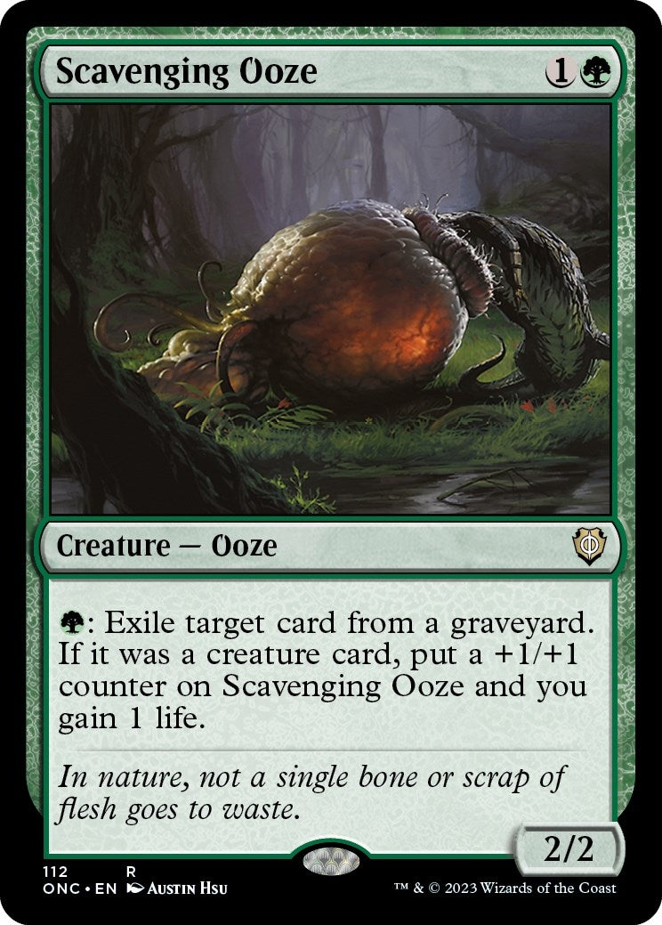 Scavenging Ooze (112) (Commander: Phyrexia: All Will Be One)