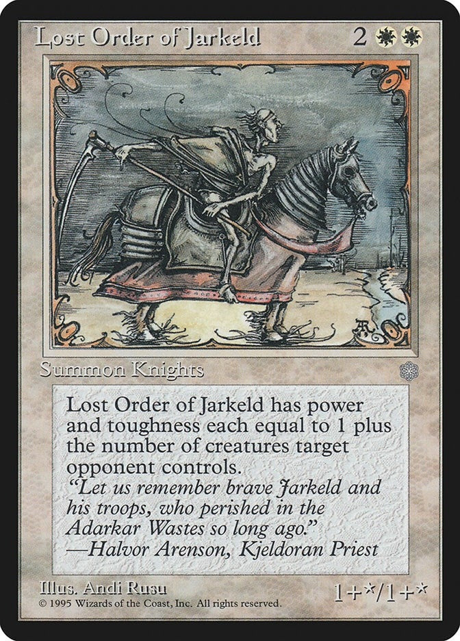 Lost Order of Jarkeld (Ice Age)