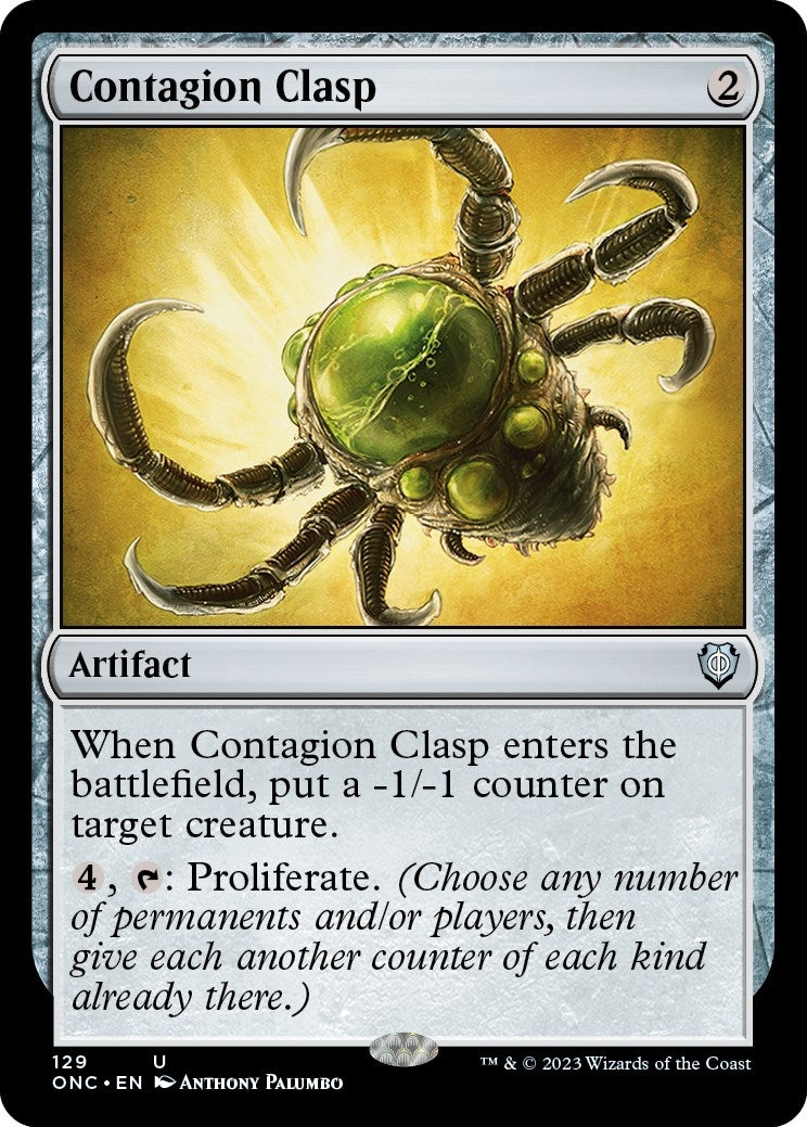 Contagion Clasp (129) (Commander: Phyrexia: All Will Be One)