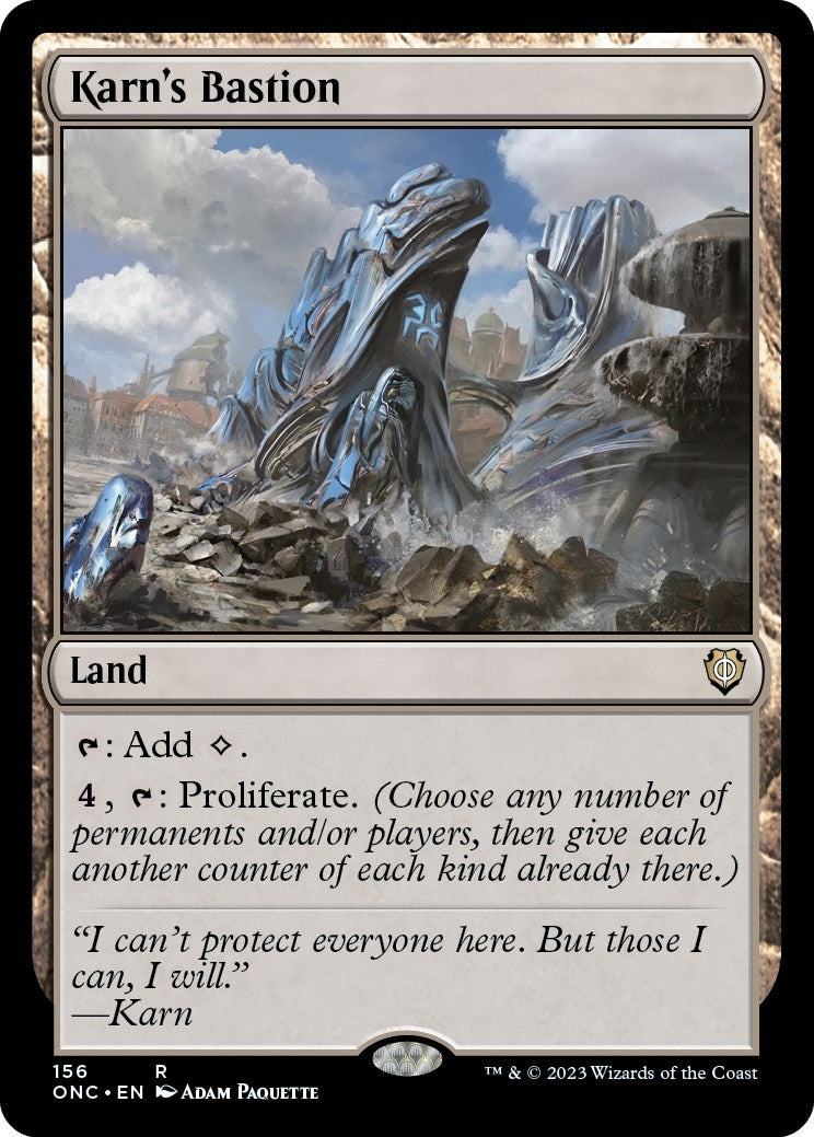 Karn's Bastion (156) (Commander: Phyrexia: All Will Be One)
