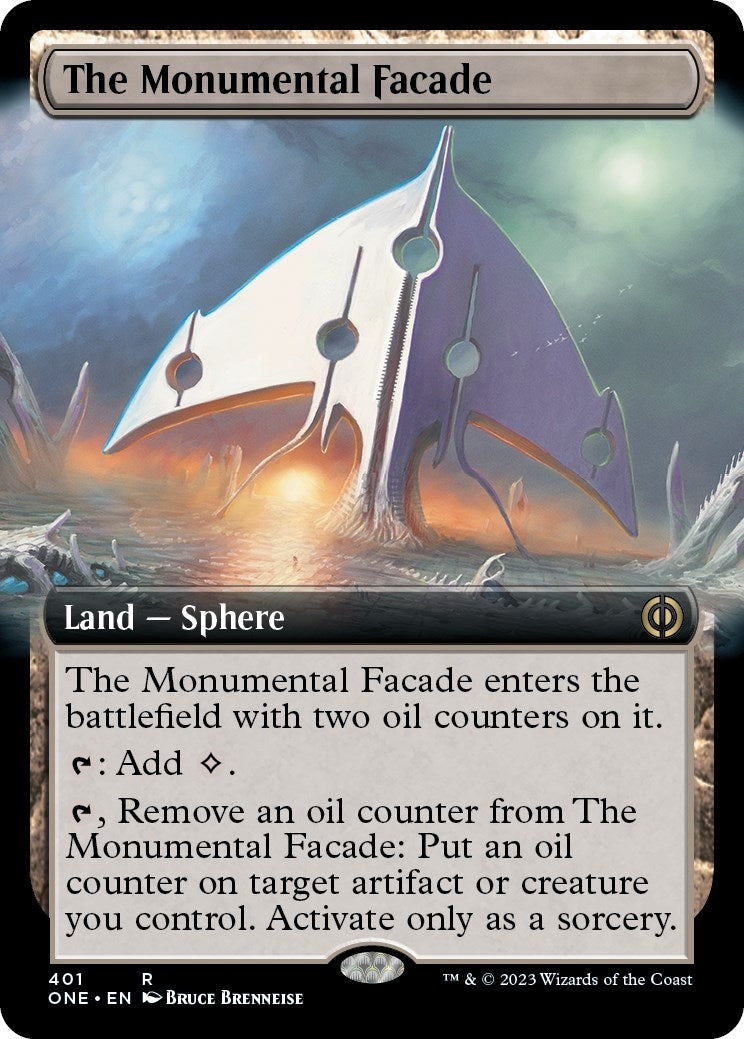 The Monumental Facade (Extended Art) (401) (Phyrexia: All Will Be One)