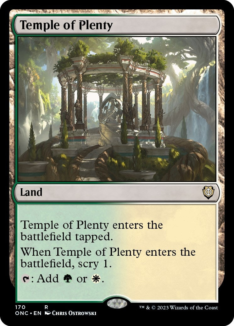 Temple of Plenty (170) (Commander: Phyrexia: All Will Be One)