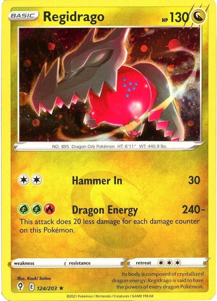 Image for Regidrago - 124/203 (Cosmos Holo) (124/203) (Miscellaneous Cards & Products) - Pokemon