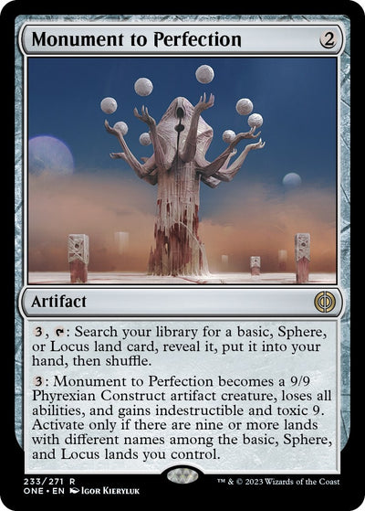Monument to Perfection (233) (Phyrexia: All Will Be One)