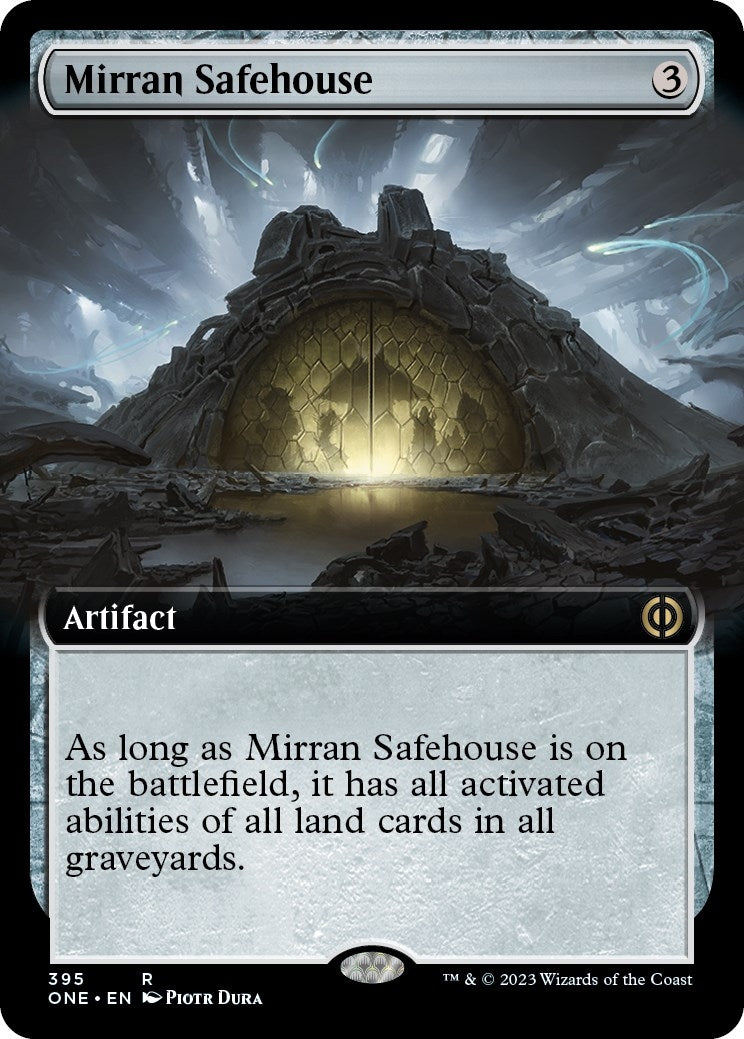 Mirran Safehouse (Extended Art) (395) (Phyrexia: All Will Be One)