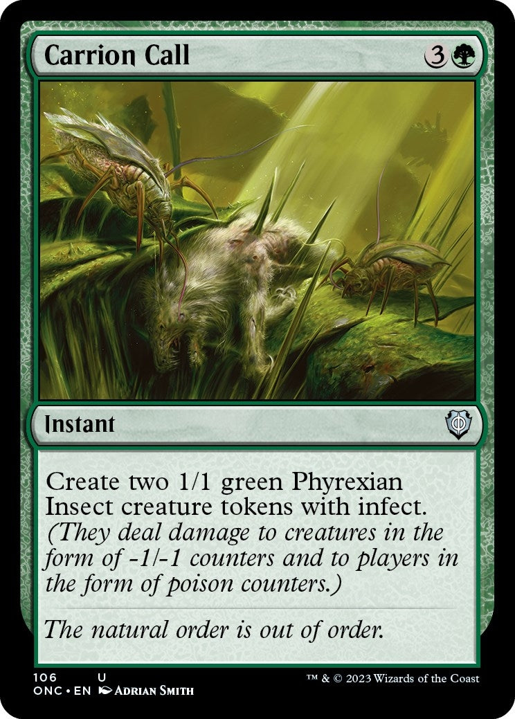 Carrion Call (106) (Commander: Phyrexia: All Will Be One)