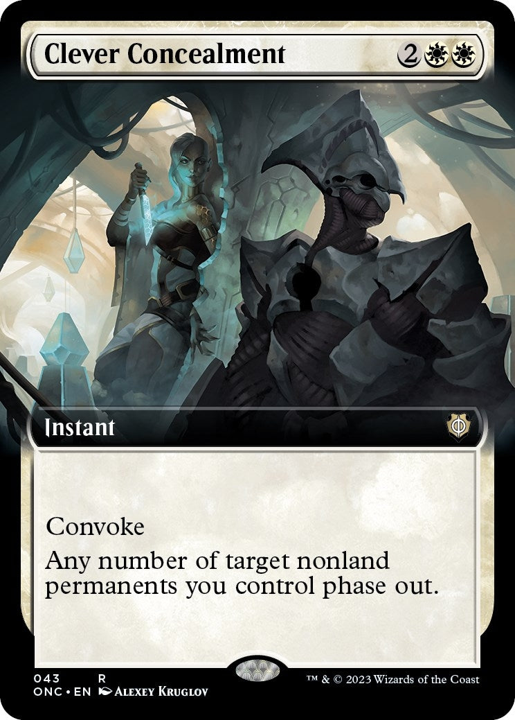 Clever Concealment (Extended Art) (43) (Commander: Phyrexia: All Will Be One)