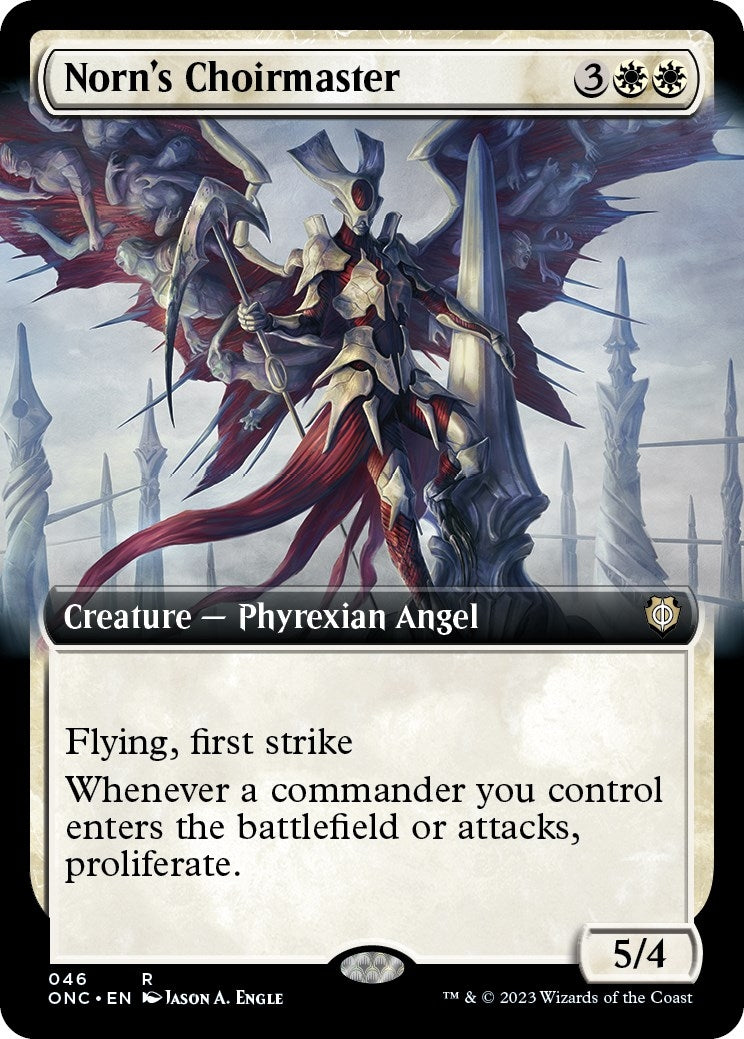 Norn's Choirmaster (Extended Art) (46) (Commander: Phyrexia: All Will Be One)