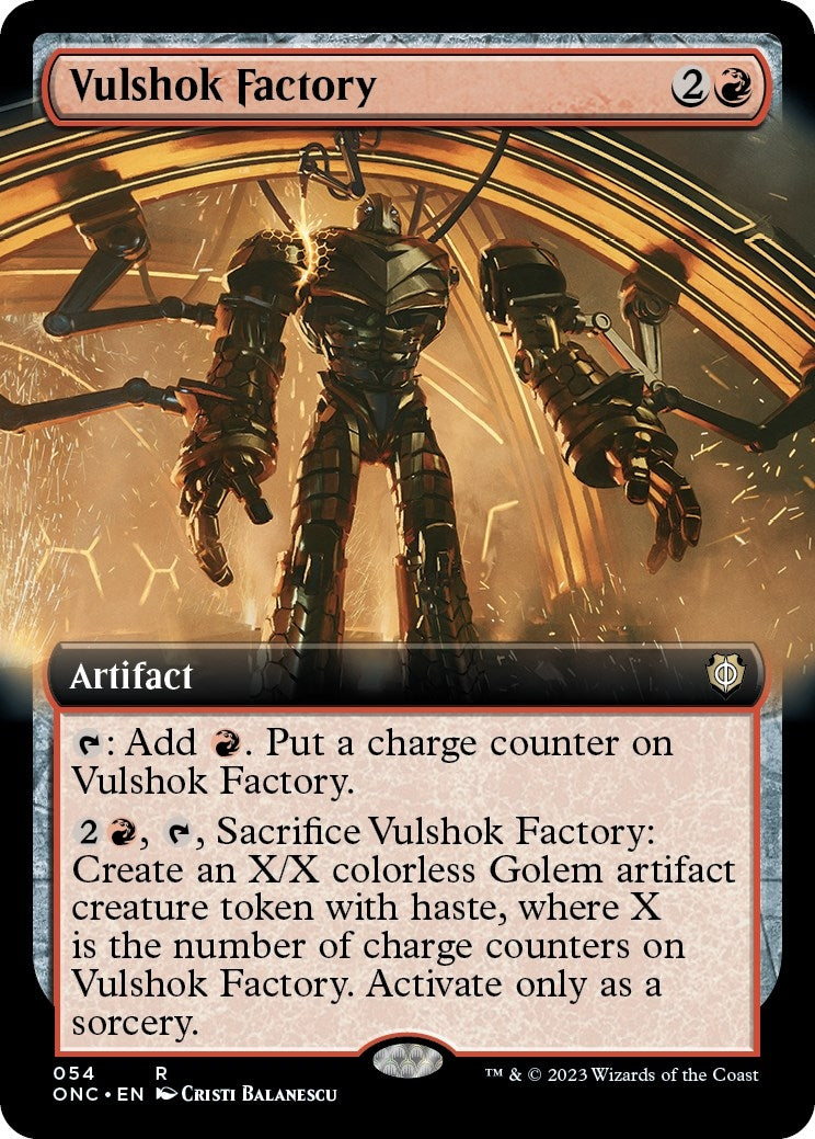 Vulshok Factory (Extended Art) (54) (Commander: Phyrexia: All Will Be One)
