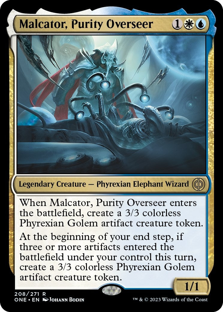 Malcator, Purity Overseer (208) (Phyrexia: All Will Be One)