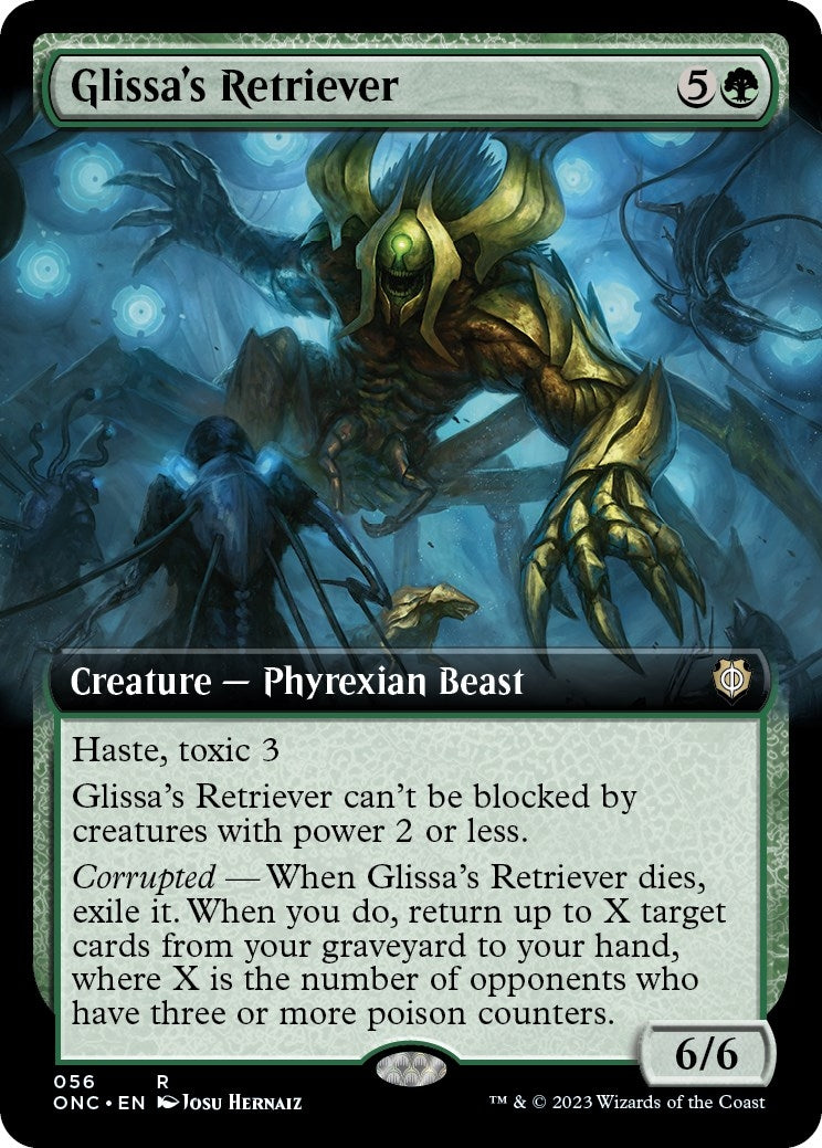 Glissa's Retriever (Extended Art) (56) (Commander: Phyrexia: All Will Be One)