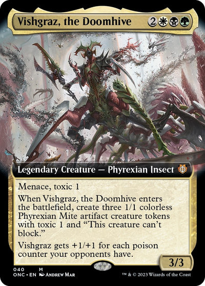 Vishgraz, the Doomhive (Extended Art) (40) (Commander: Phyrexia: All Will Be One)
