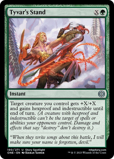 Tyvar's Stand (190) (Phyrexia: All Will Be One)