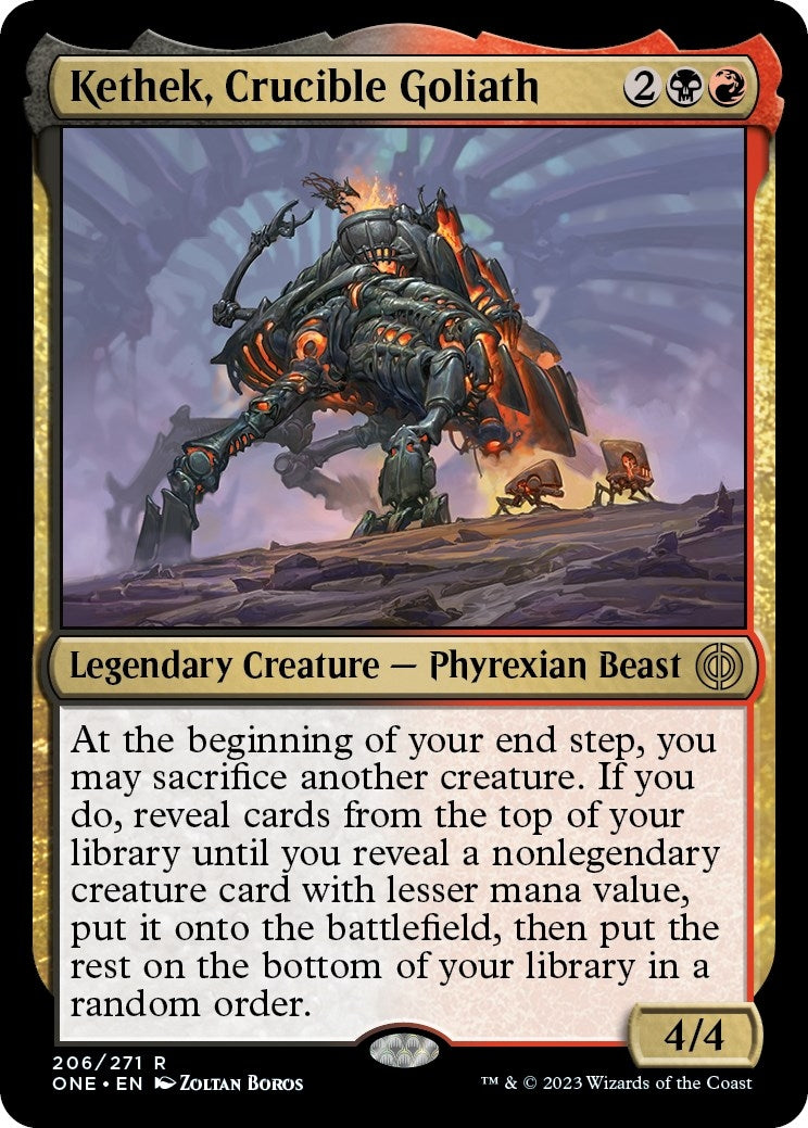 Kethek, Crucible Goliath (206) (Phyrexia: All Will Be One)