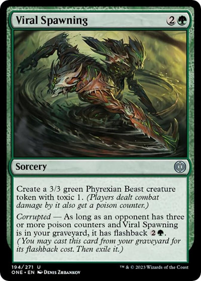 Viral Spawning (194) (Phyrexia: All Will Be One)
