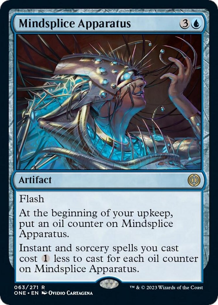 Mindsplice Apparatus (63) (Phyrexia: All Will Be One)