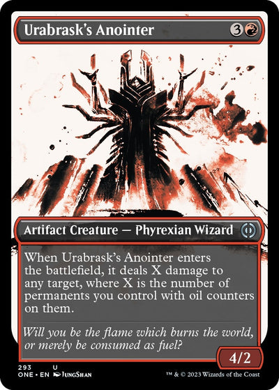 Urabrask's Anointer (Showcase) (293) (Phyrexia: All Will Be One)