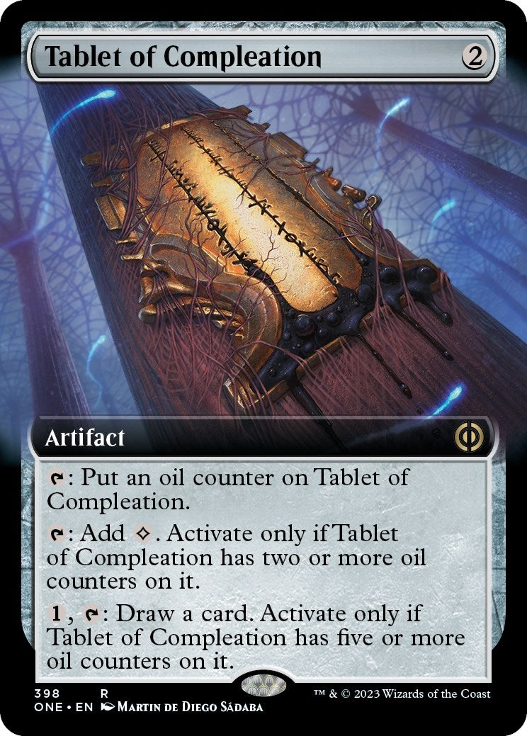 Tablet of Compleation (Extended Art) (398) (Phyrexia: All Will Be One)