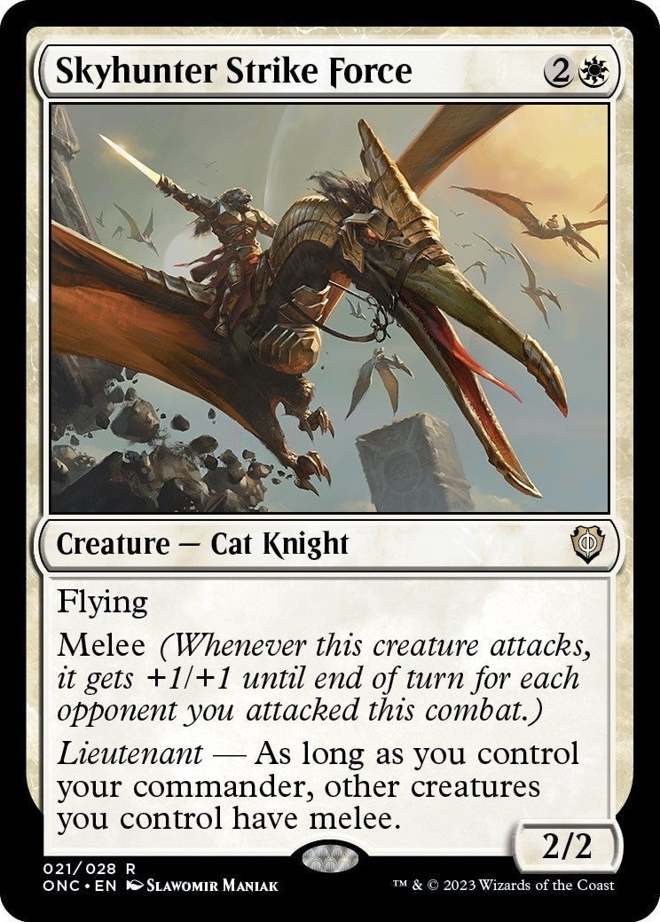 Skyhunter Strike Force (21) (Commander: Phyrexia: All Will Be One)