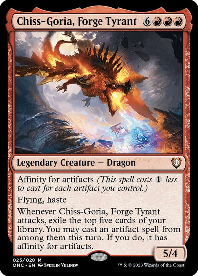 Chiss-Goria, Forge Tyrant (25) (Commander: Phyrexia: All Will Be One)
