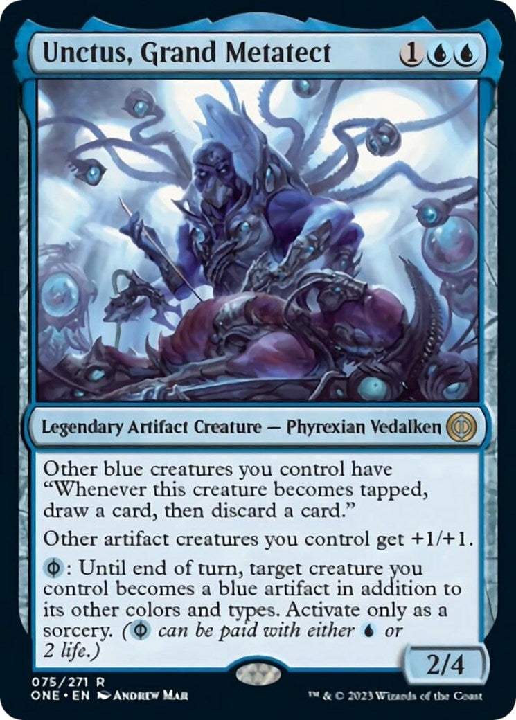 Unctus, Grand Metatect (75) (Phyrexia: All Will Be One)