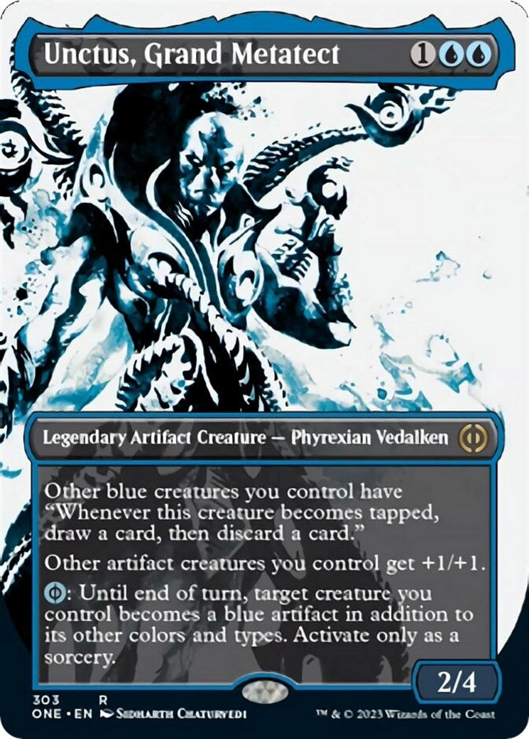 Unctus, Grand Metatect (Showcase) (303) (Phyrexia: All Will Be One)
