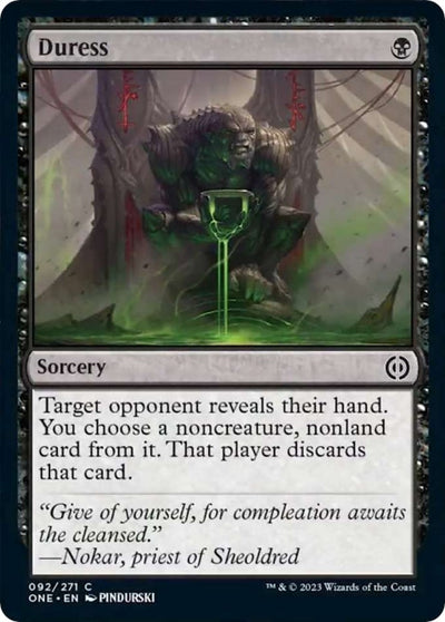 Duress (92) (Phyrexia: All Will Be One)