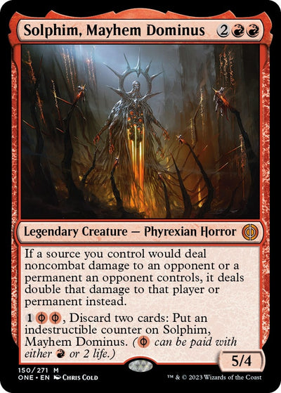 Solphim, Mayhem Dominus (150) (Phyrexia: All Will Be One)