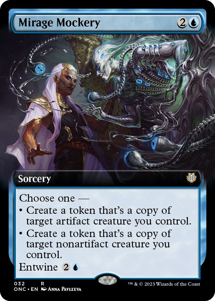 Mirage Mockery (Extended Art) (32) (Commander: Phyrexia: All Will Be One)