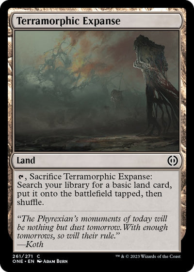 Terramorphic Expanse (261) (Phyrexia: All Will Be One)