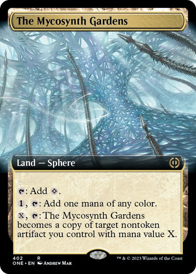 The Mycosynth Gardens (Extended Art) (402) (Phyrexia: All Will Be One)