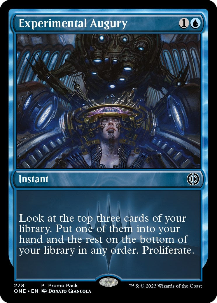 Experimental Augury (278) (Promo Pack: Phyrexia: All Will Be One)