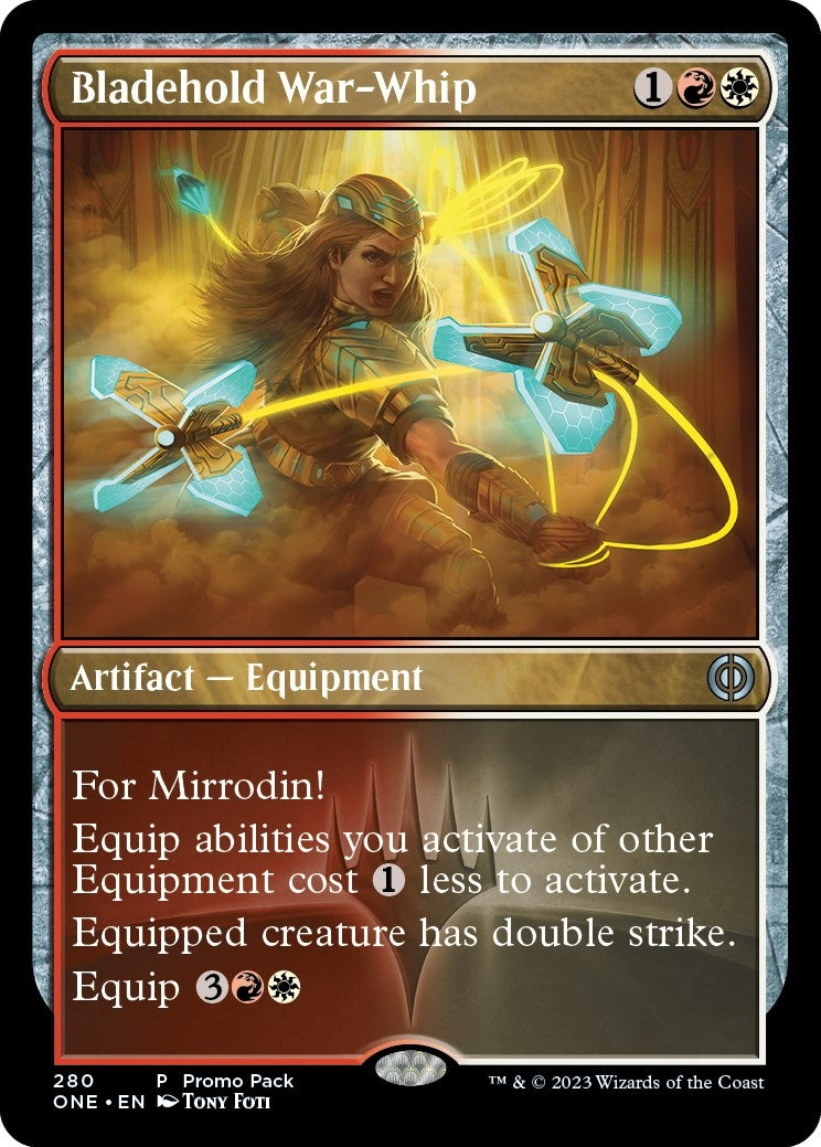 Bladehold War-Whip (280) (Promo Pack: Phyrexia: All Will Be One)