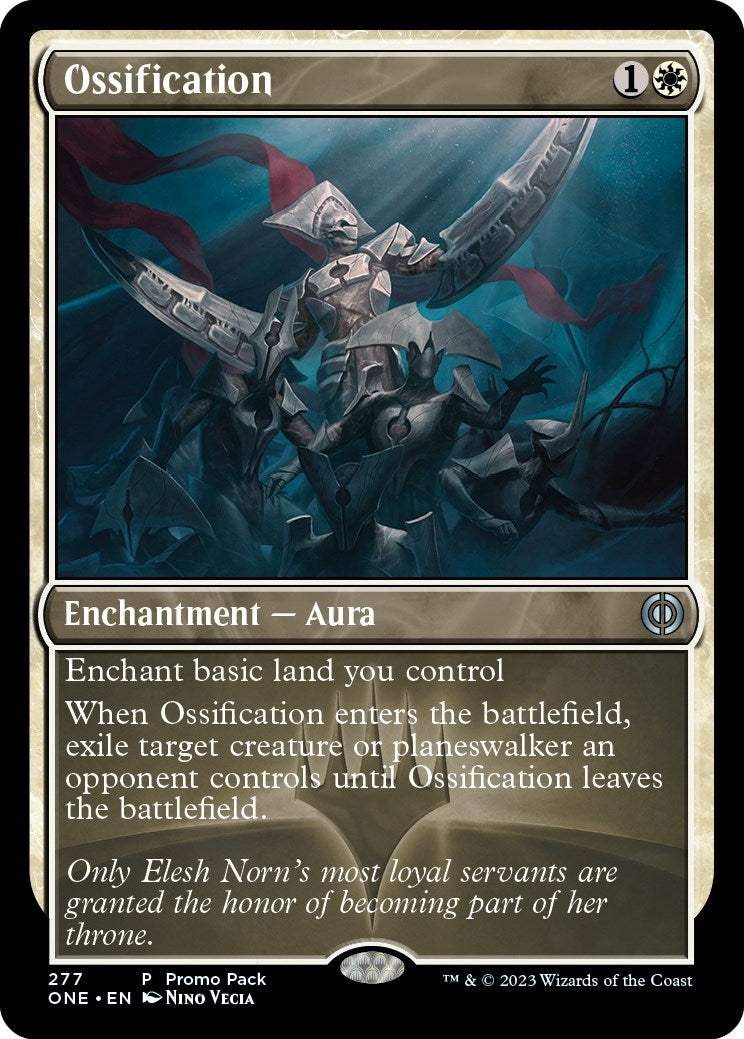Ossification (277) (Promo Pack: Phyrexia: All Will Be One)