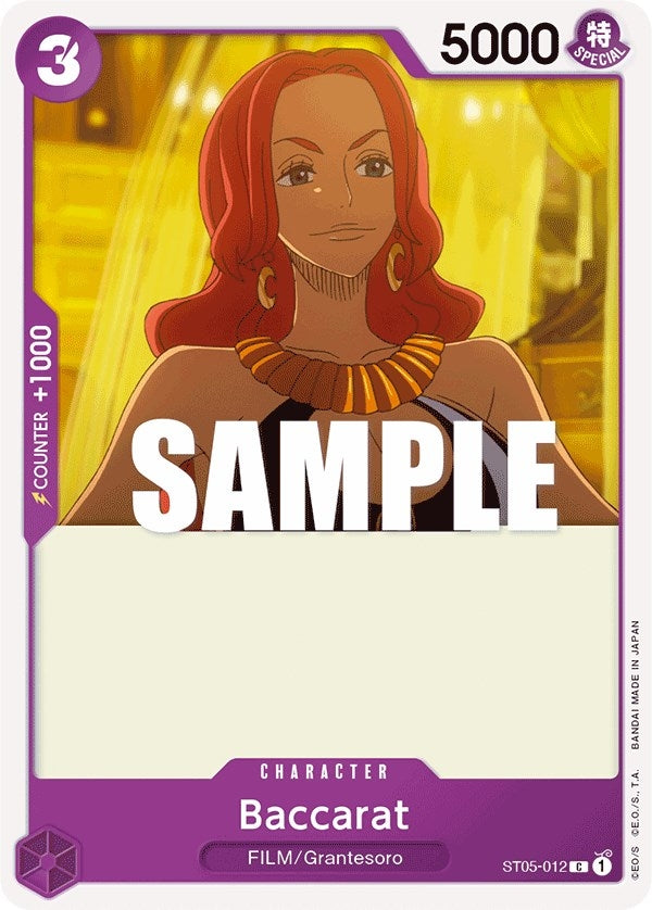 Image for Baccarat (ST05-012) (Starter Deck 5: Film Edition) - One Piece Card Game