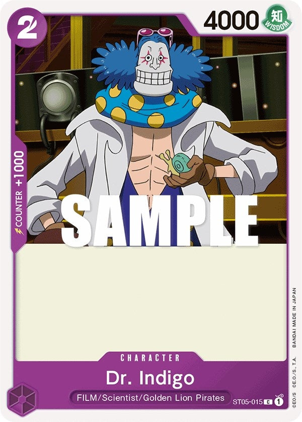 Image for Dr. Indigo (ST05-015) (Starter Deck 5: Film Edition) - One Piece Card Game