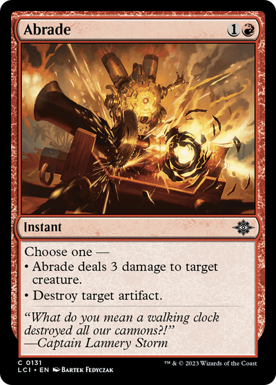Abrade (131) (The Lost Caverns of Ixalan)