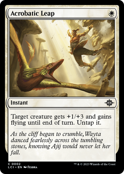 Acrobatic Leap (2) (The Lost Caverns of Ixalan)