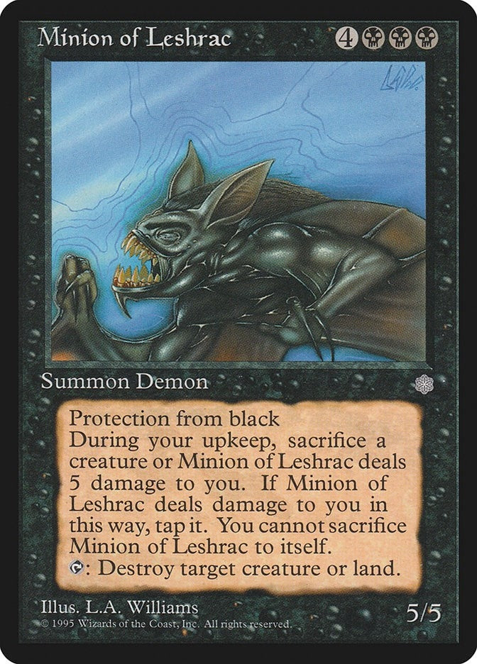 Minion of Leshrac (Ice Age)